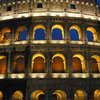 Colosseum at night