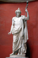 Antinoos als Osiris, Vatikanische Museen