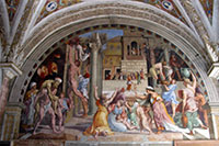 Fire in the Borgo, Stanze of Raphael, Vatican Museums