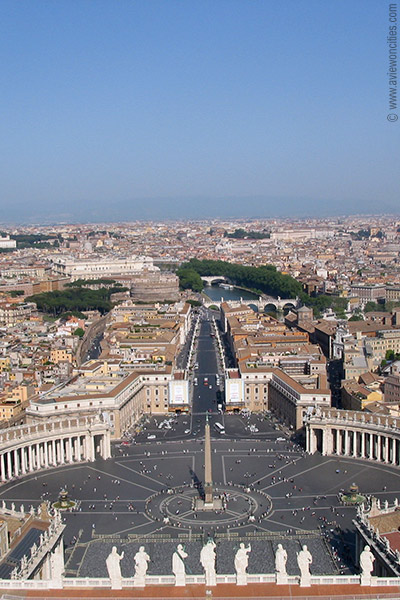 View from the St. Peter's Basilica