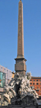 de Vierstromenfontein in Rome