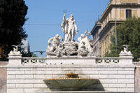 Fontaine de Neptune, Piazza del Popolo