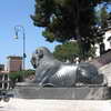 Lion Statue at the bottom of the Cordonata