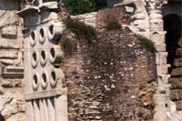 Baker's Tomb at the Porta Maggiore in Rome