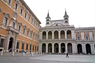 North facade of the Basilica of St John Lateran in Rome