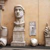 Parts of the Statue of Constantine II, Capitoline Museums