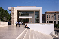 Museum Gebäude der Ara Pacis in Rom
