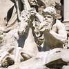 Triton with calm horse
