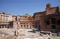De markten van Trajanus in Rome