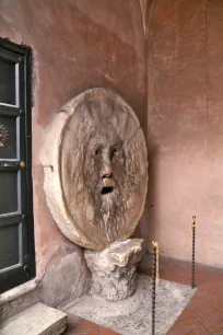 Bocca della Verità at the Santa Maria in Cosmedin, Rome