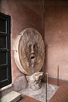 Bocca della Verità at the Santa Maria in Cosmedin, Rome