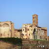 Temple of Venus and Rome seen from the Colosseum