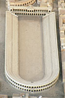 Scale Model of the Stadium of Domitian