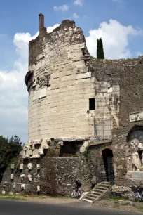 Tomb of Cecilia Metella, Appian Way, Rome