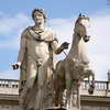 Statue of one of the Dioscuri (right)