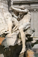 De Nijl, Vierstromenfontein, Rome