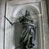 Statue of Philip IV of Spain in the portico of the Santa Maria Maggiore