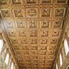 Gilded ceiling of the Santa Maria Maggiore