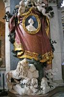 Tombe van Maria Flaminia Odescalchi Chigi, Santa Maria del Popolo, Rome