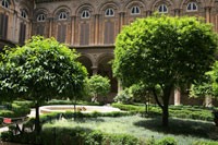 Innenhof, Palazzo Doria Pamphilj in Rom
