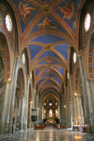 Hauptschiff der Santa Maria sopra Minerva, Rom