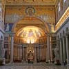 Triumphal arch in the Basilica of St. Paul Outside the Walls
