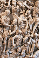 Detail des Grand Ludovisi Sarkophag, Palazzo Altemps