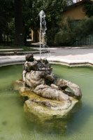 Fountain van de tritonen, Botanische tuin, Rome