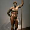 Bronze heroic figure, Palazzo Massimo