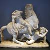 Equestrian sculpture group, Palazzo Massimo