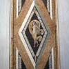 Mosaic with female figure, Palazzo Massimo