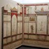 Frescoes of reconstructed Roman interiors in the Palazzo Massimo