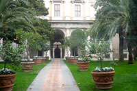 Tuin van het Farnesepaleis, Via Giulia