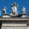Statues on top of the colonnade at St. Peter's Square