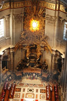 Apse of the St. Peter's Basilica in Rome