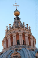 Lantern of the St. Peters's Basilica in Rome