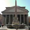 Pantheon and obelisk at the Piazza della Rotonda