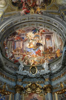Apsis van de Sant'Ignazio in Rome