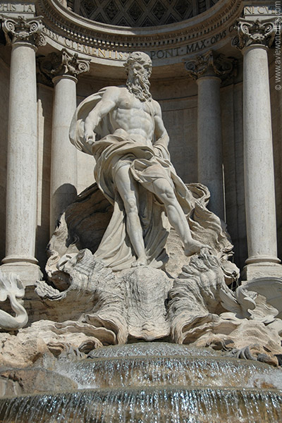 Statue of Neptune, Trevi Fountain