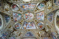 Die Decke der Santa Maria in Trastevere