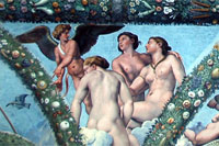 Amor mit den drei Grazien, Villa Farnesina