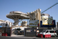 Metropol Parasol during construction, Seville
