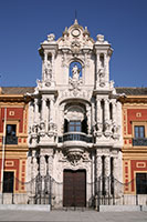 Portal of the San Telmo Palace in Seville