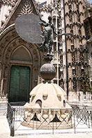 Weathervane of the Giralda in Sevilla