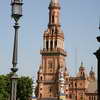 North tower at the Plaza de Espana
