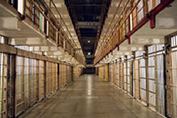 Gefängniszellen, Alcatraz Island, San Francisco