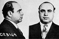 Al Capone Fahndungsfoto
