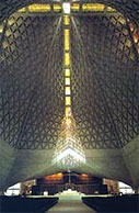 Interior of the St. Mary's Cathedral, San Francisco