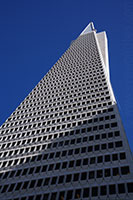 Facade of the Transamerica Pyramid