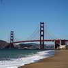 Golden Gate Bridge seen from Baker Beach